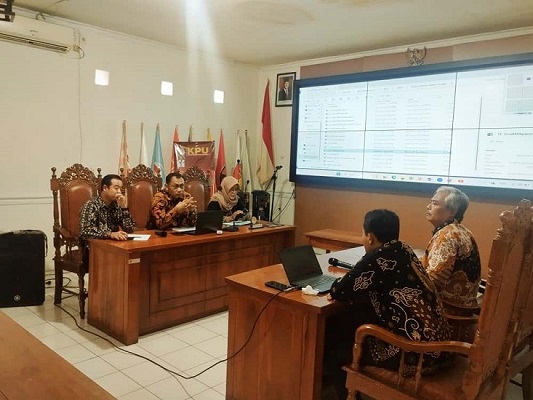 ​KPU Blora Gelar Pleno Kegiatan September dan Coktas PDPB
